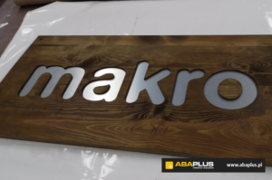 Makro - Frezowanie w drewnie ABA Plus